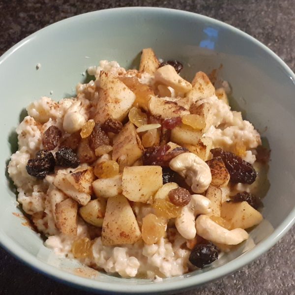 Appeltaart havermout