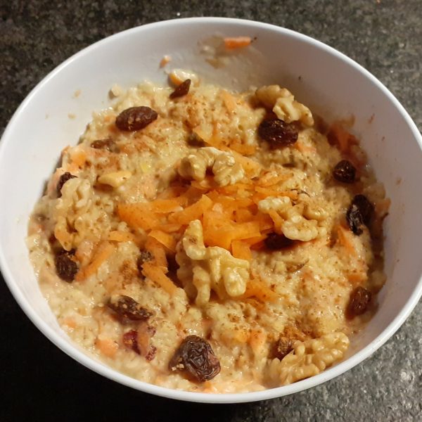 Carrotcake havermout