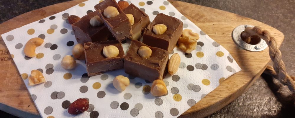 Gezondere chocolade fudge